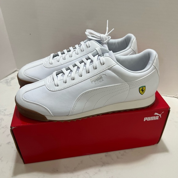 Puma White Sneakers with Comfort and Style - Picture 2 of 8